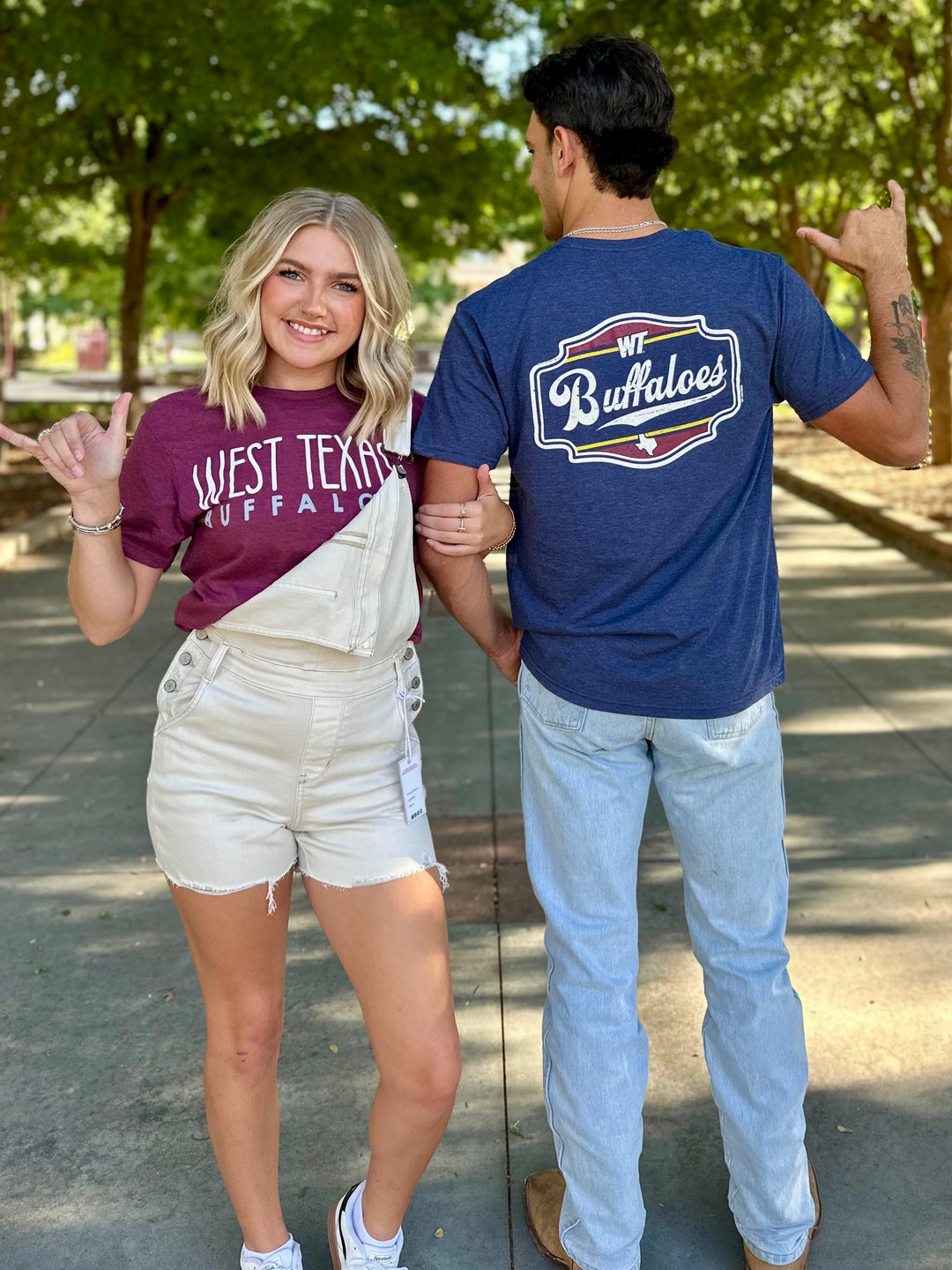Buffaloes Badge Navy Tee