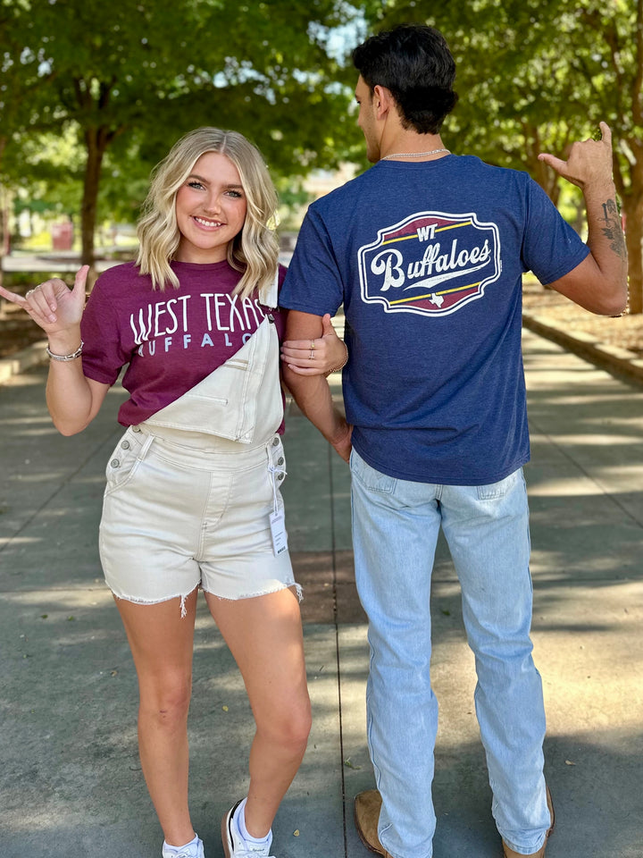 Buffaloes Badge Navy Tee