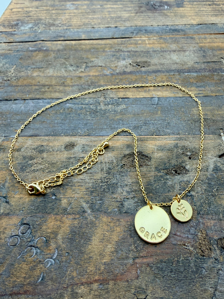 Grace For This Season Pendant Necklace