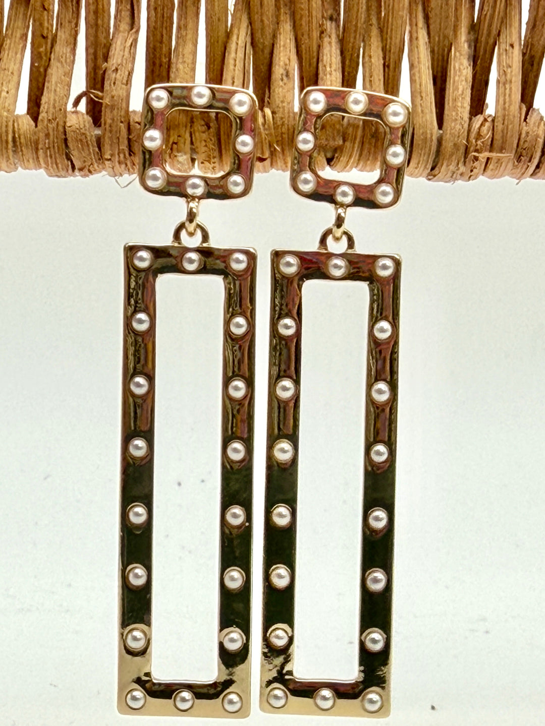 Love Rectangle Earrings