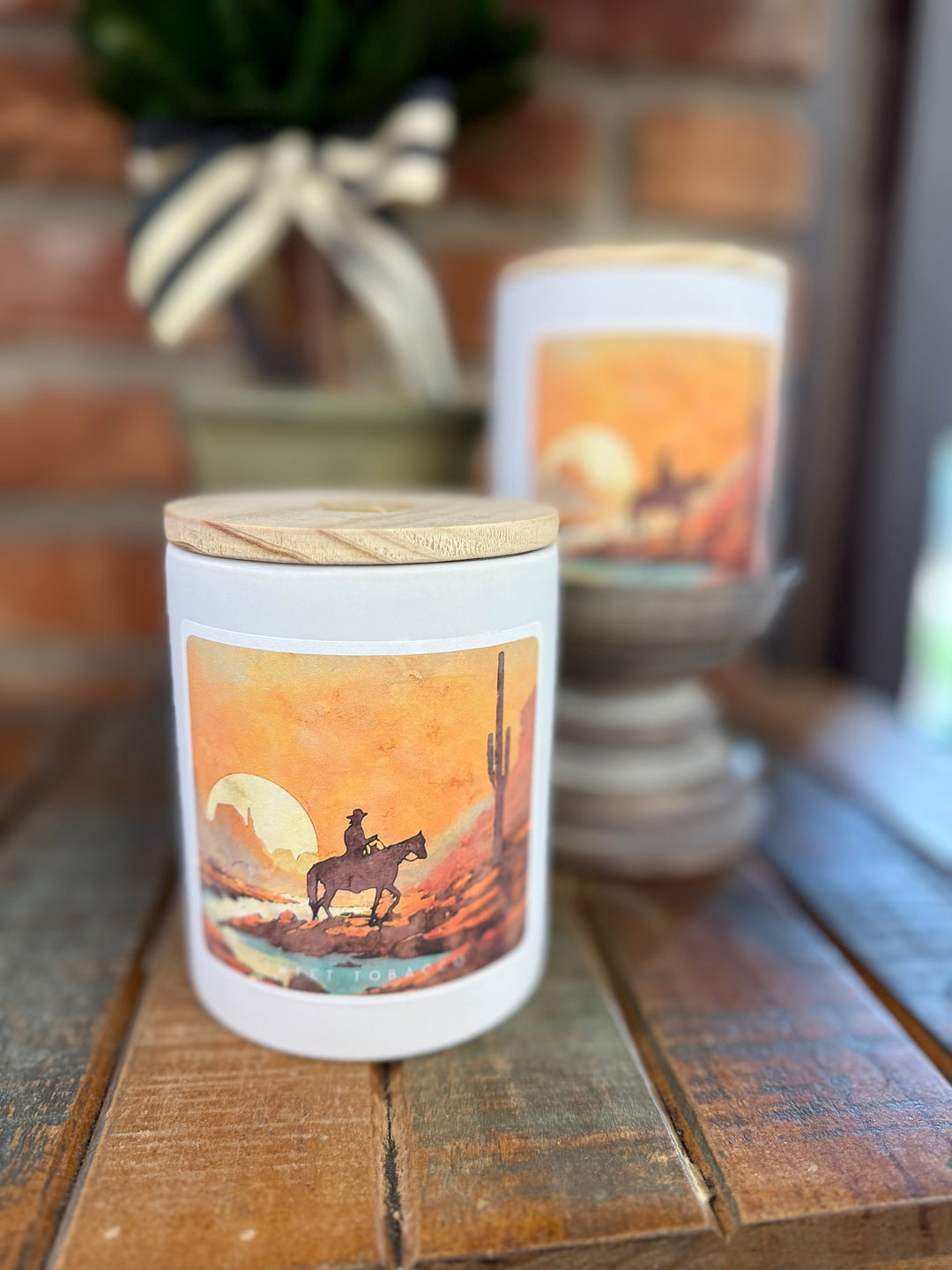 Desert Cowboy Candle
