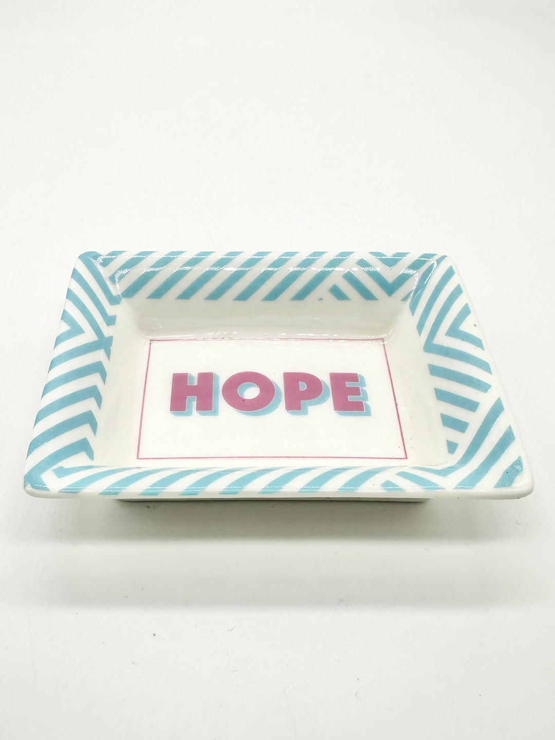 Words of Wisdom Porcelain Trinket Tray