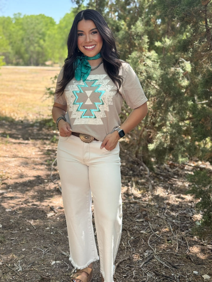 Emmy Aztec Tee by Texas True Threads