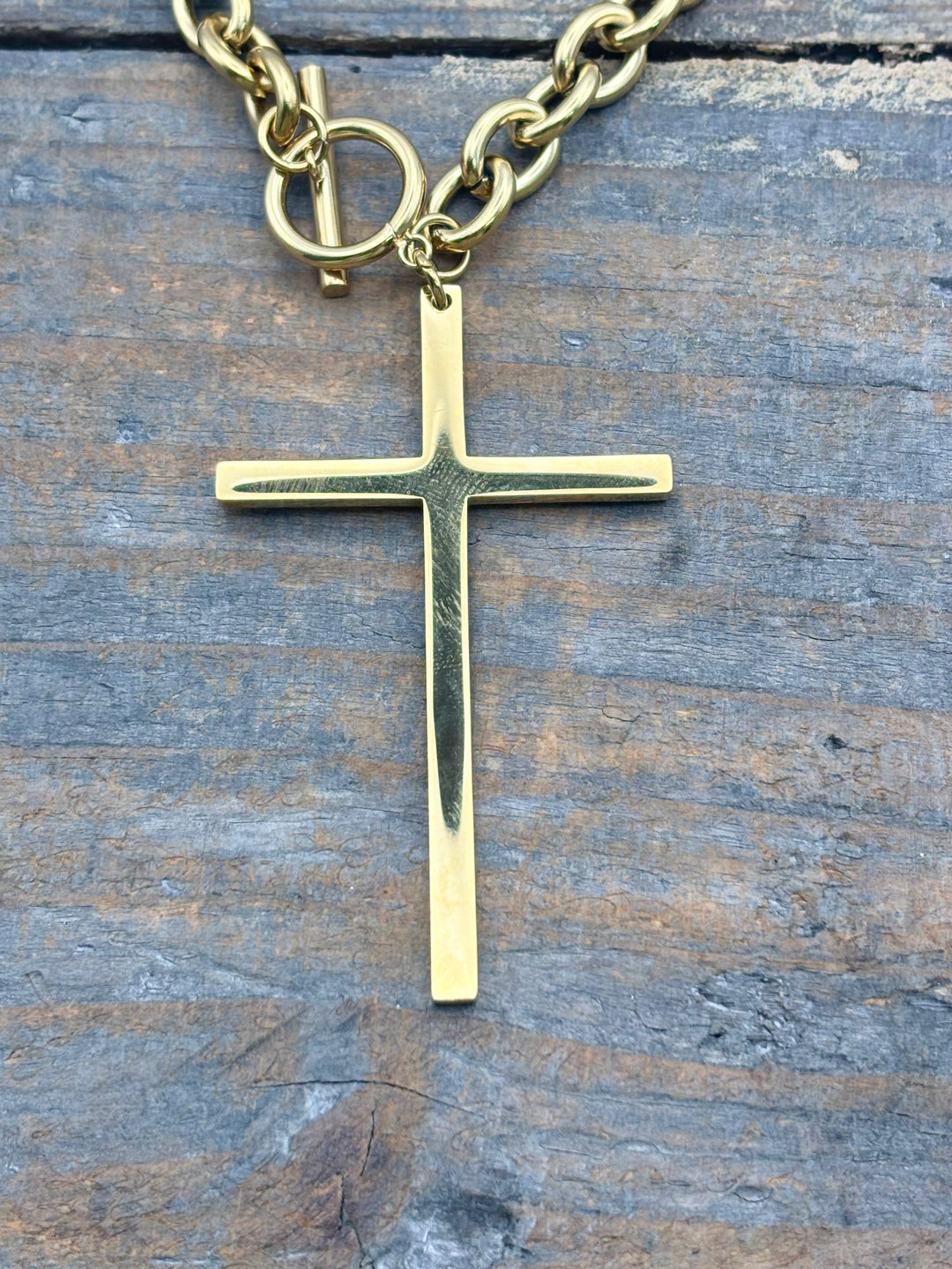 Wrap Around Cross Necklace by ChansuttPearls
