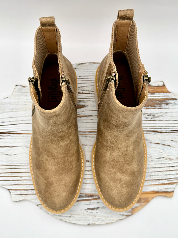Take A Hike Taupe Boot