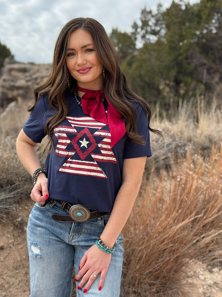 Freedom Aztec Tee by Texas True Threads