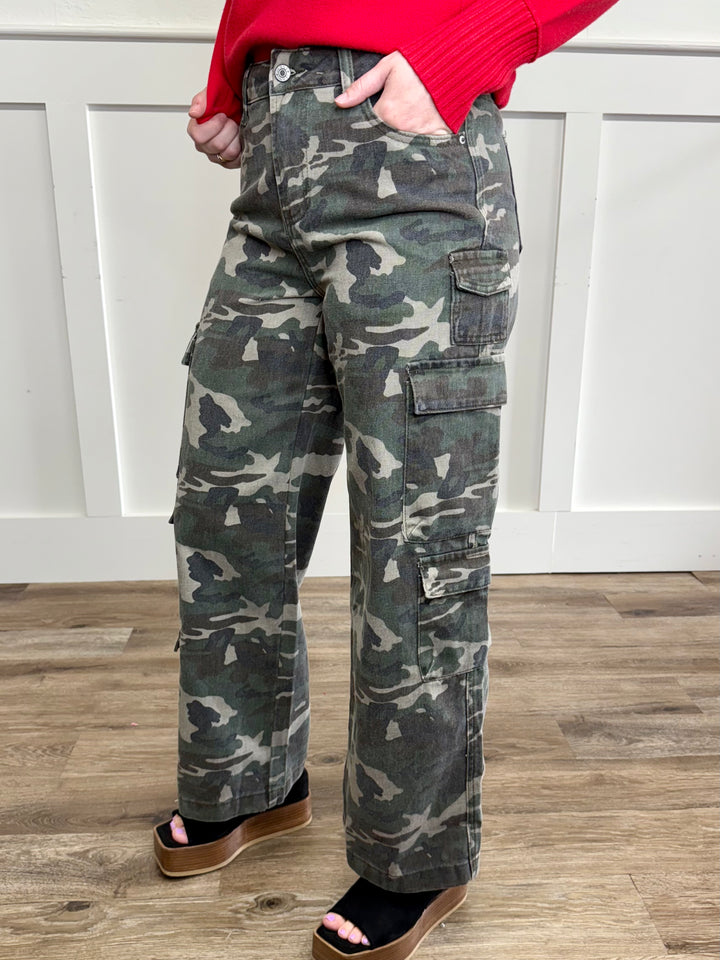 Camilla Camo Cargo Jean
