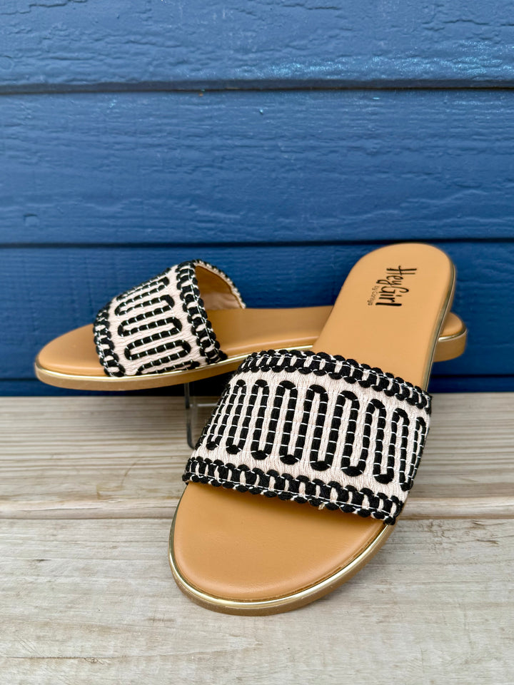 Here For A Good Time Sandal by Corkys