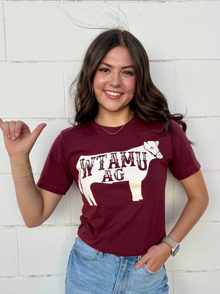 WTAMU Ag Tradition Maroon Tee