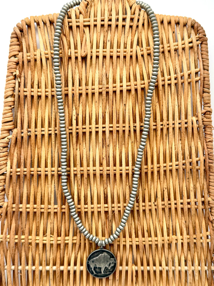 Buffalo Coin Necklace