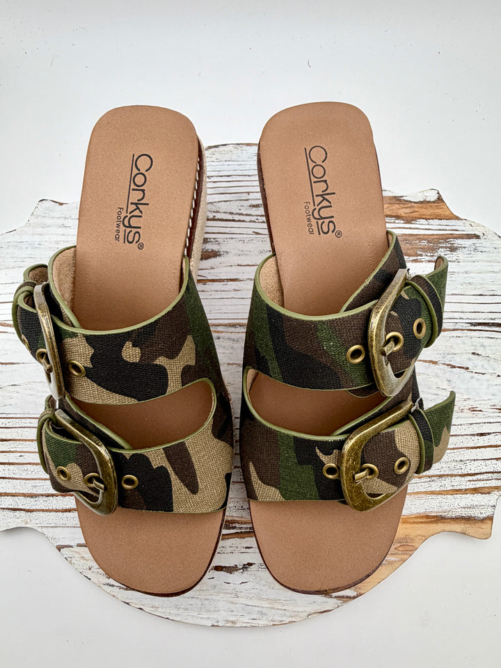 Manifest Camo Wedge by Corkys