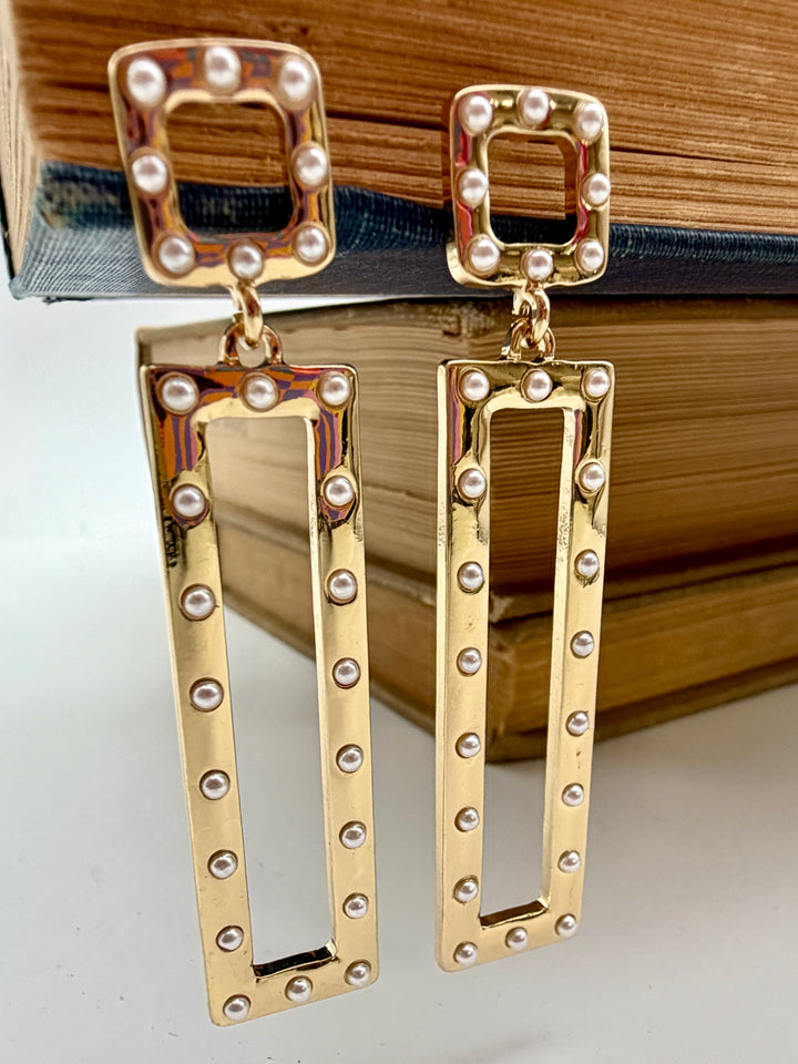 Love Rectangle Earrings