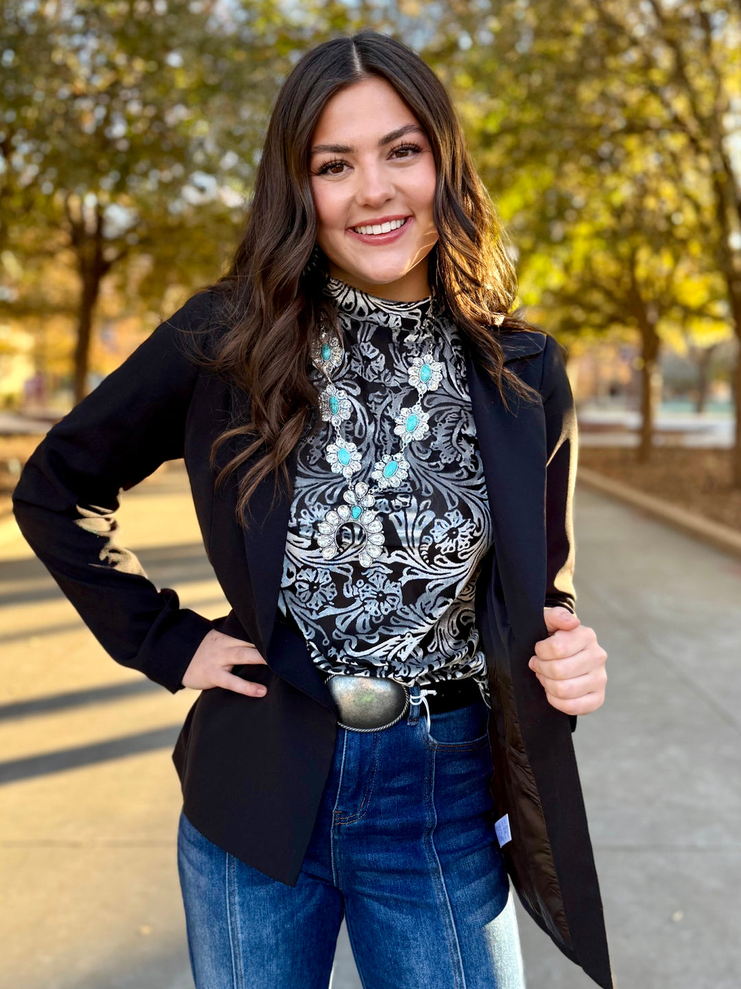 All Business Black Blazer