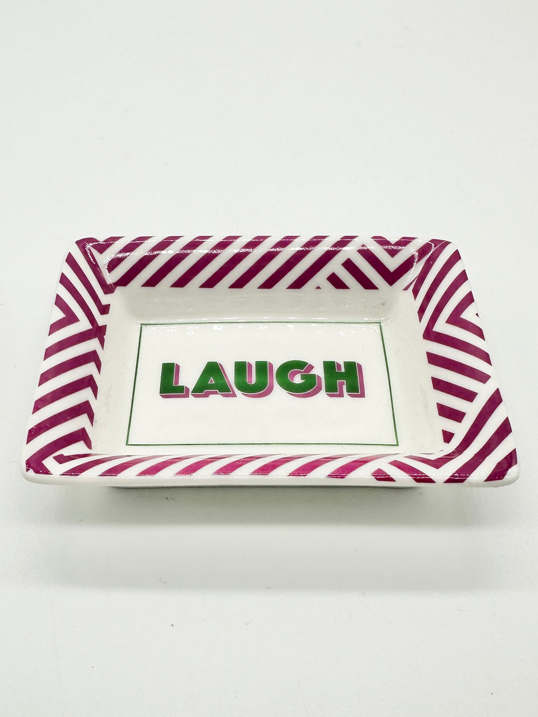 Words of Wisdom Porcelain Trinket Tray