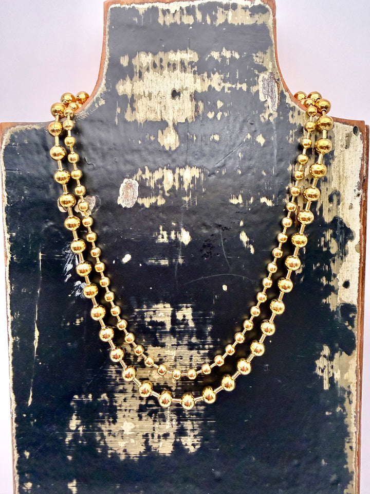 Erika Double Strand Beaded Necklace by Chansuttpearls