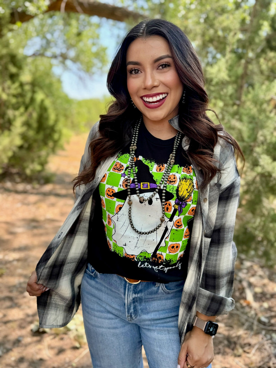 Let's Get Spooky Graphic Tee by Texas True Threads