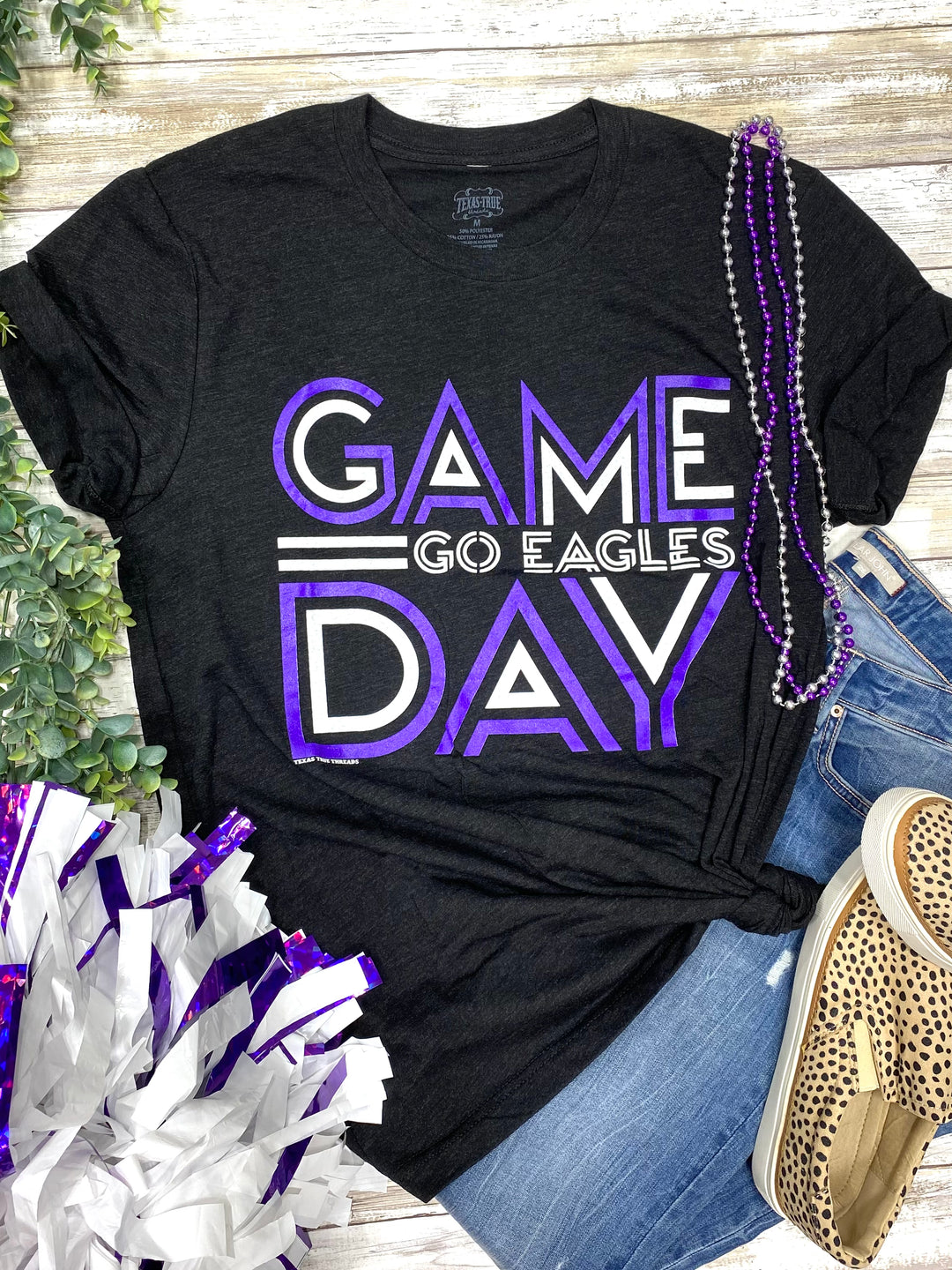 Game Day Go Eagles Tee