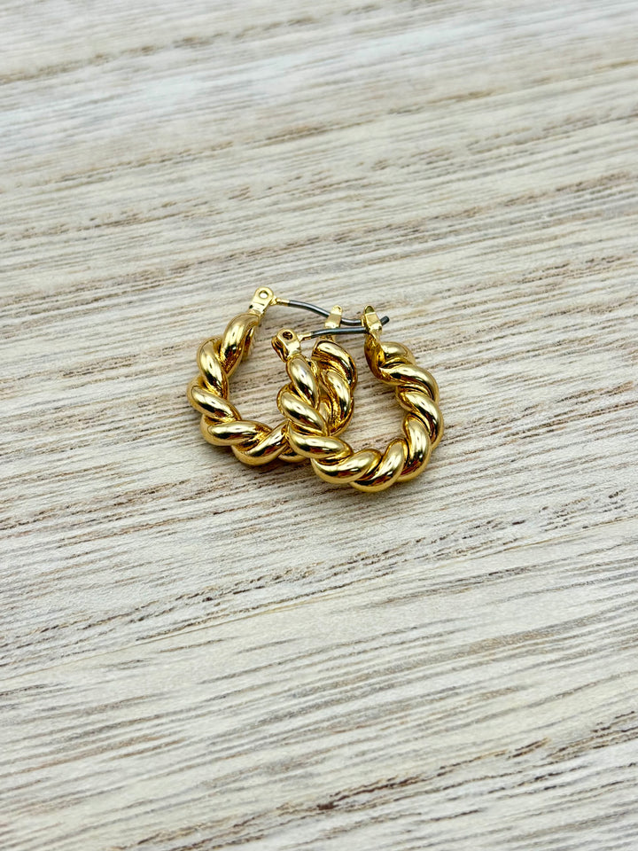 Tracey Twisted Hoops