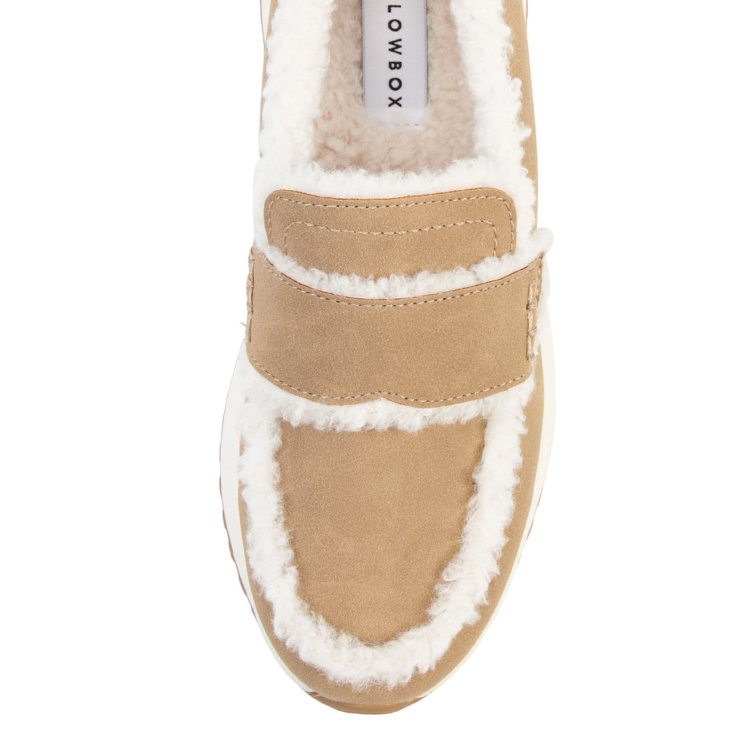 Ripley Shearling Loafer by Yellow Box