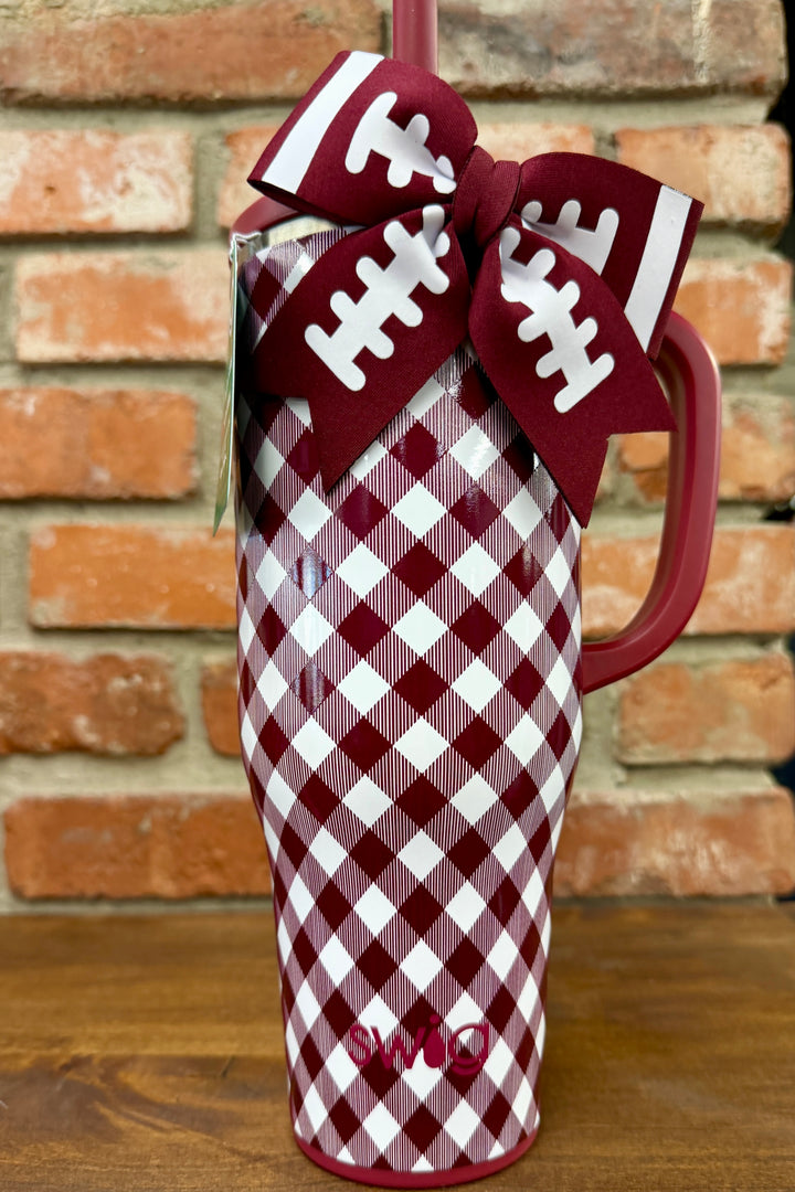 Swig Game Day Gingham 40 oz Mega Mug