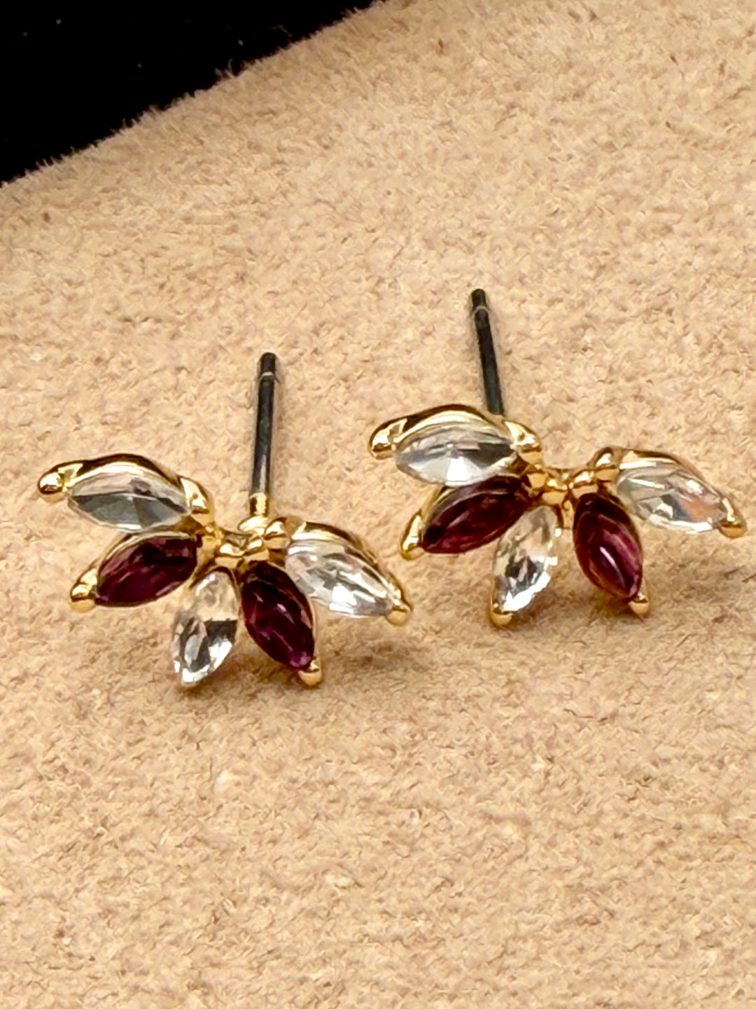 Jones Purple Climber Earrings