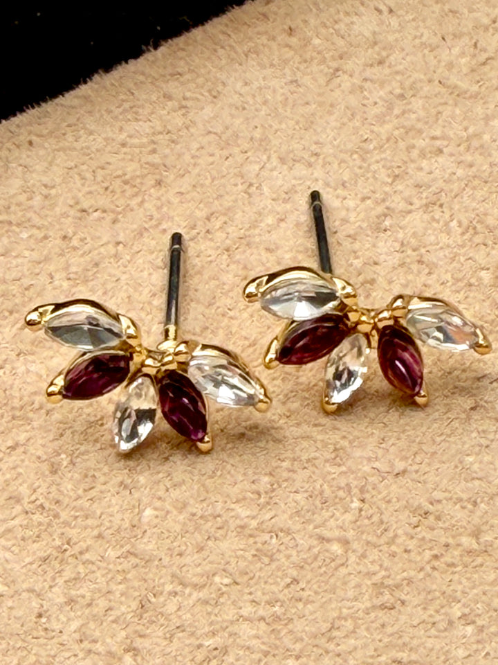 Jones Purple Climber Earrings