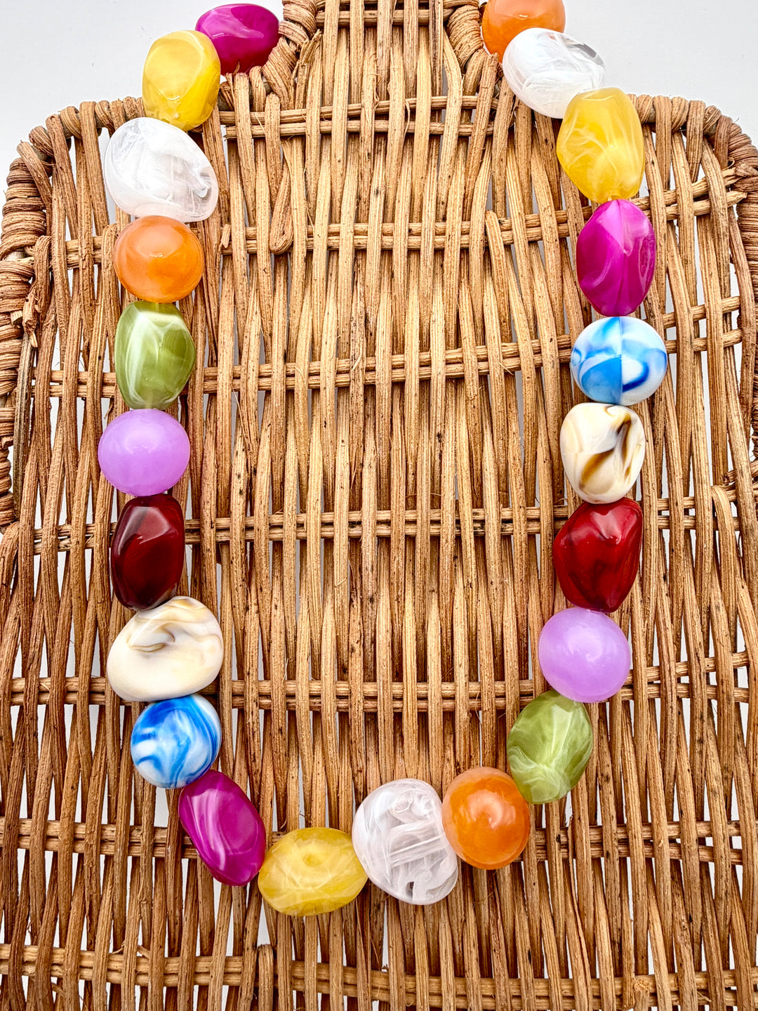 Stand Out Multi Beaded Necklace
