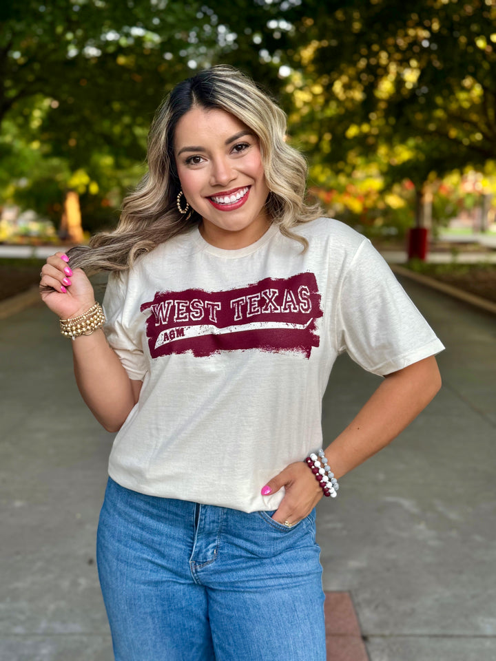 Painted WTAMU Graphic Tee
