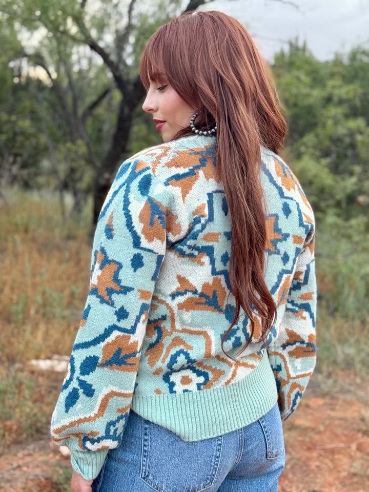 Southwest Sunset Sweater