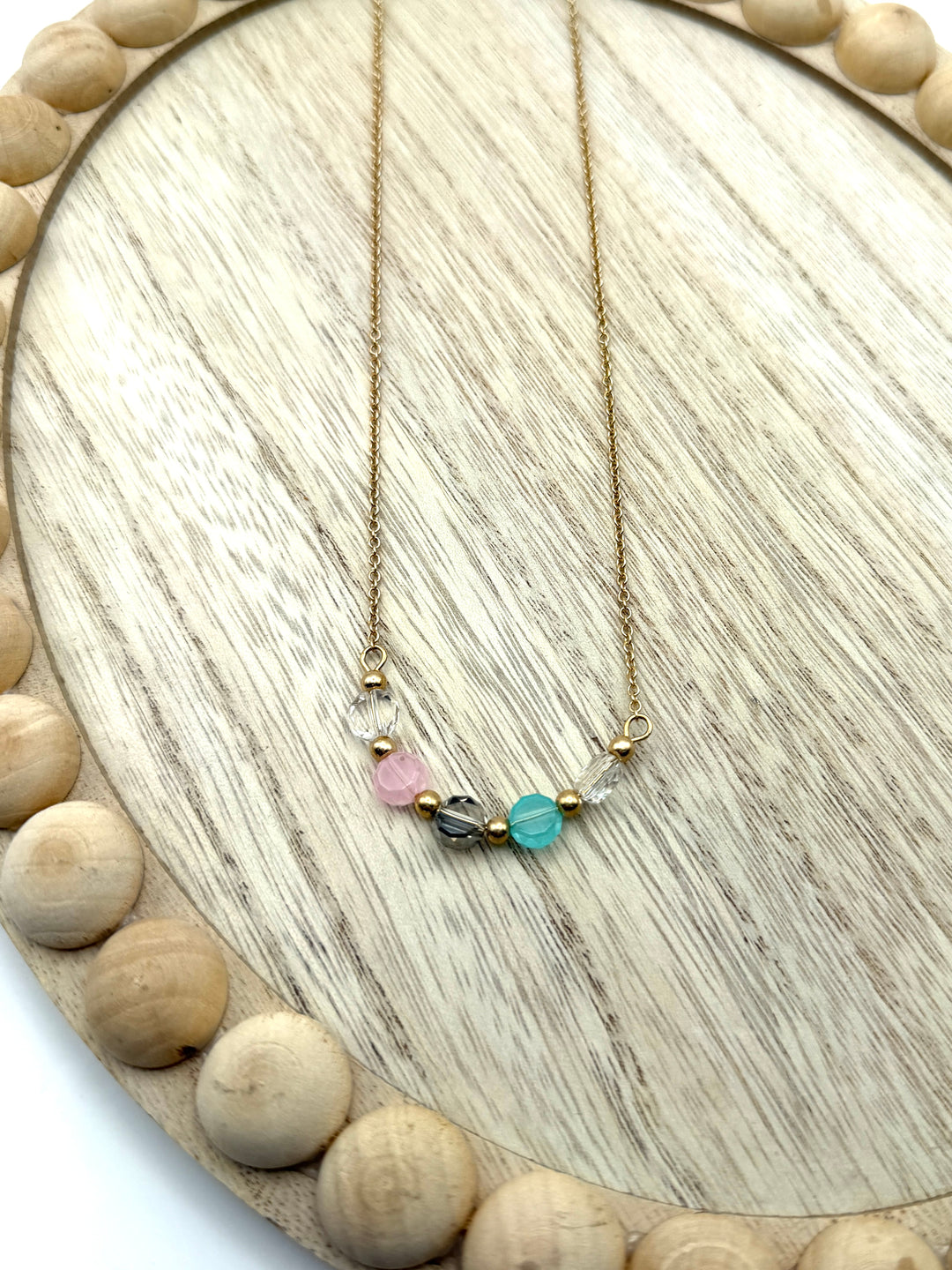 Delta Beaded Necklace