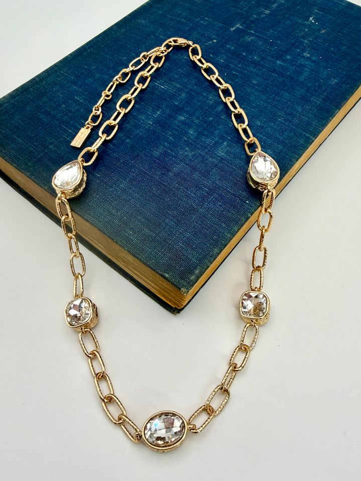 Charlie Chunky Rhinestone Necklace