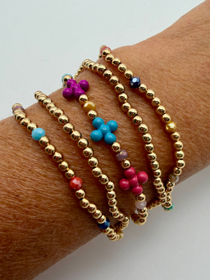 Bright & Bold Multi Beaded Bracelet Set