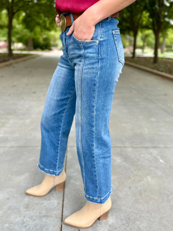 Lauren Wide Leg Crop by Risen