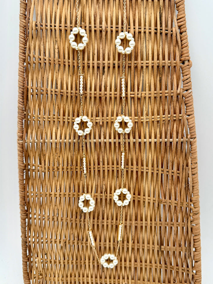 Chanity Long Pearl Necklace