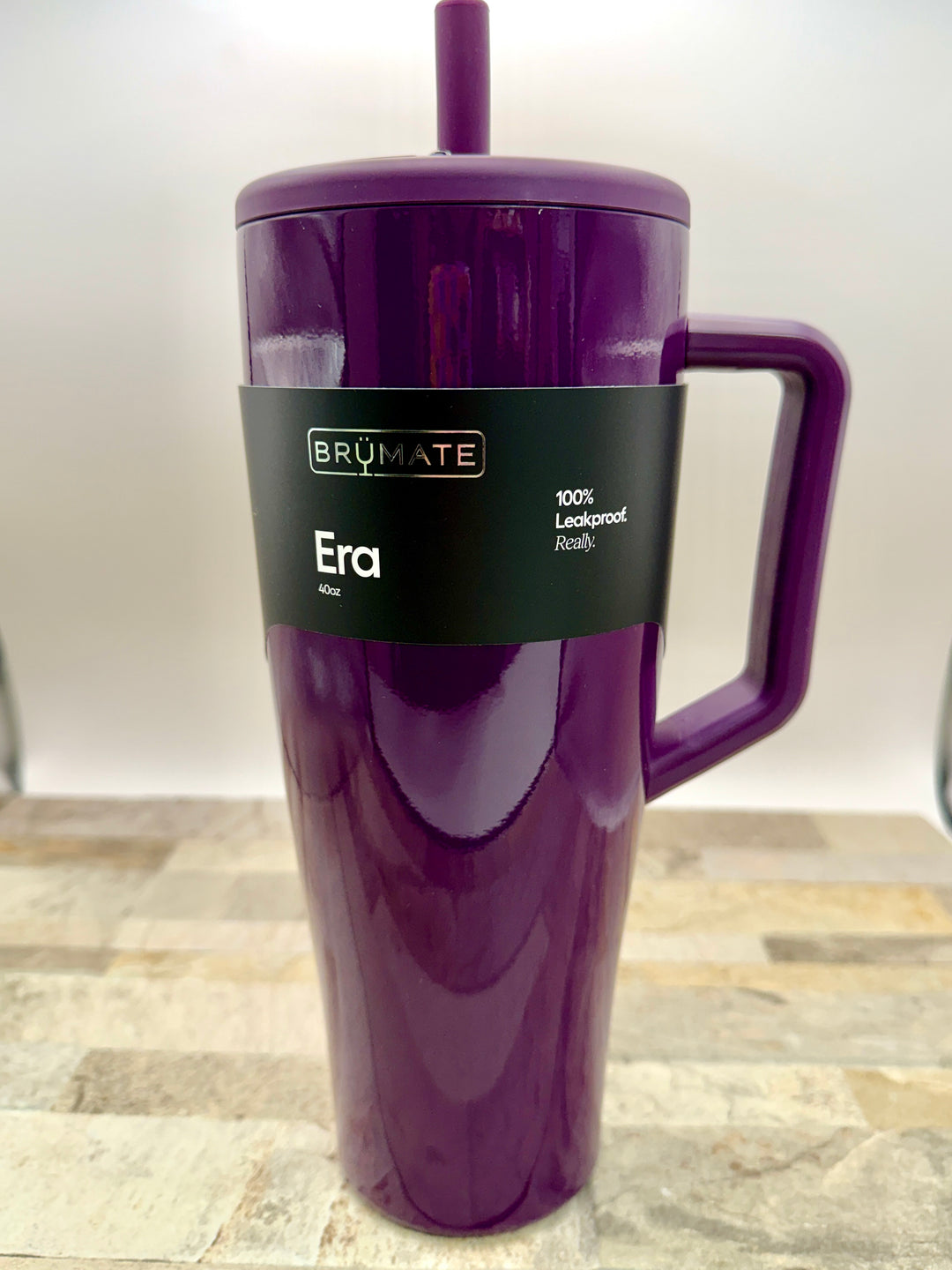 Plum Brumate 40 oz Era Straw Tumbler
