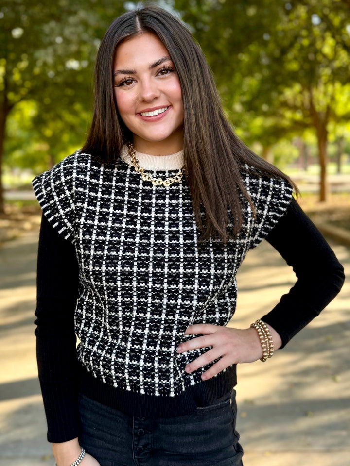 Easy Blend Sweater Vest by THML