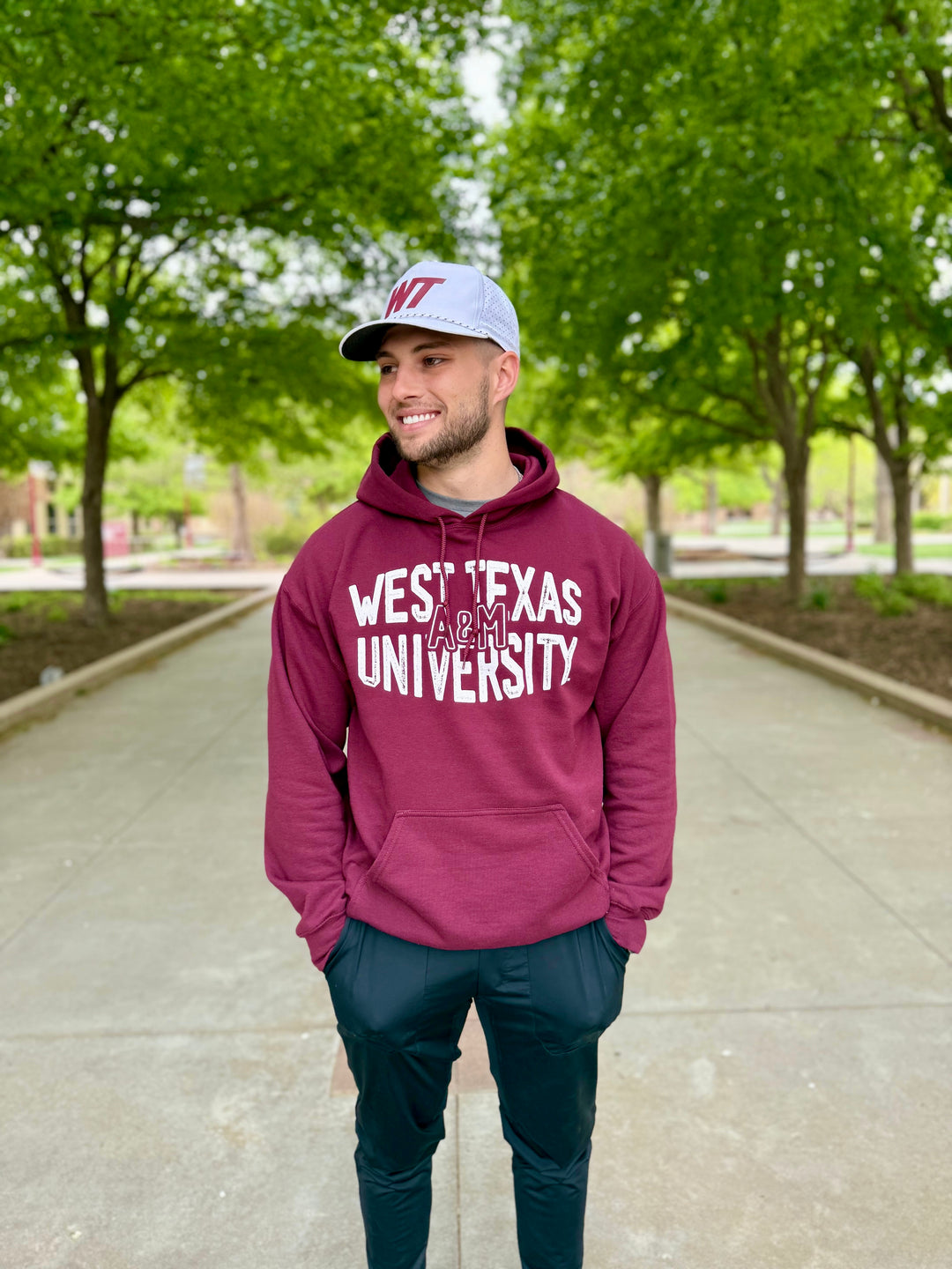 Maroon West Texas A&M Hoodie