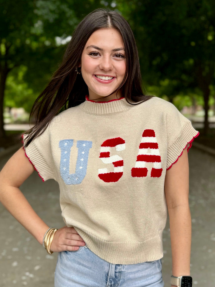 America's Warmth USA Sweater