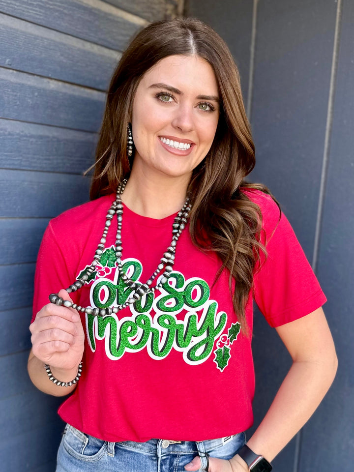 Oh So Merry Tee by Texas True Threads
