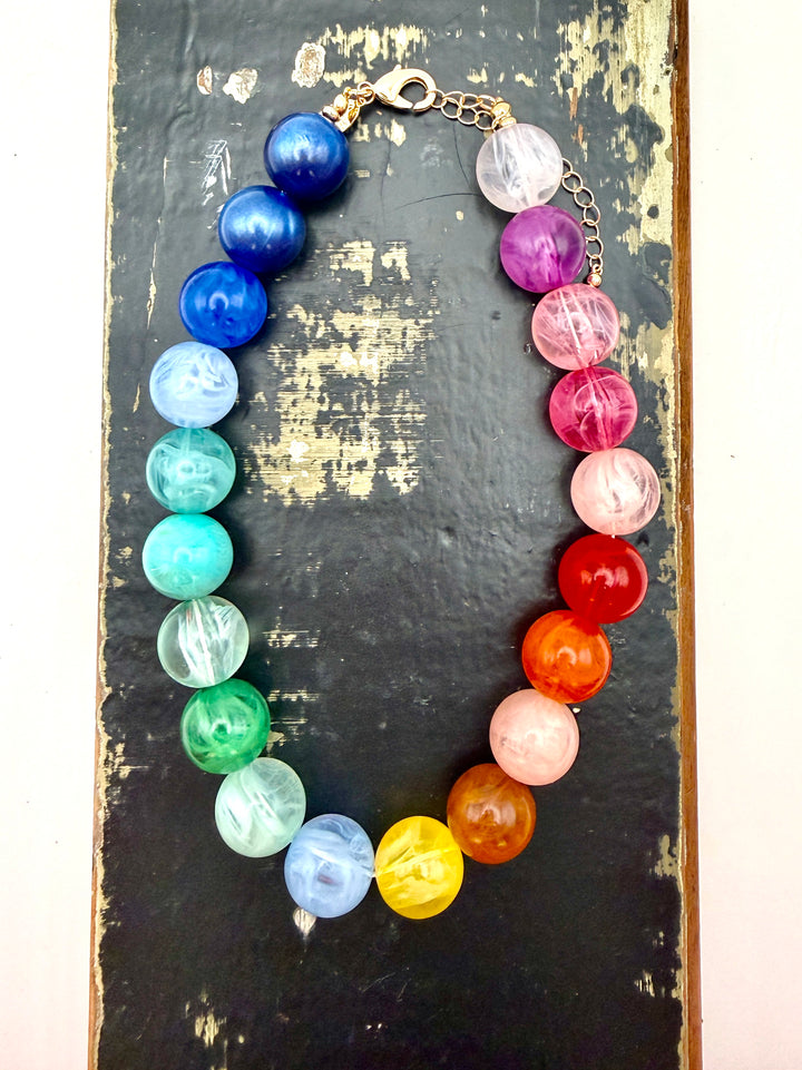 Ophelia Chunky Beaded Necklace