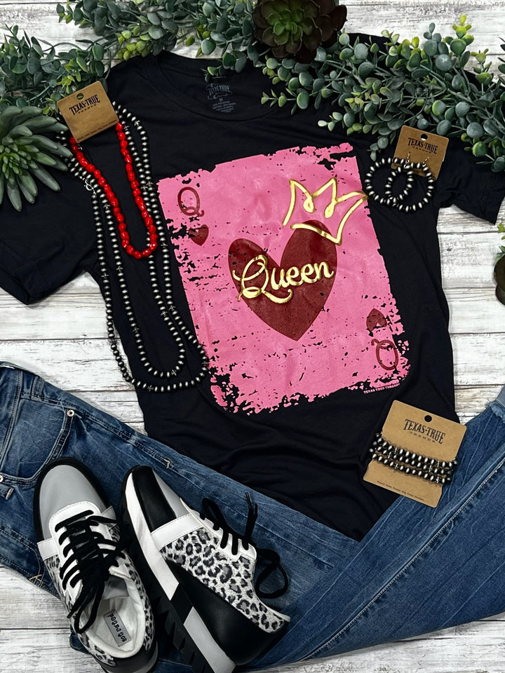 Queen of Hearts Tee by Texas True Threads