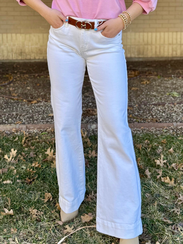 Holly Mid Rise Flare by KanCan