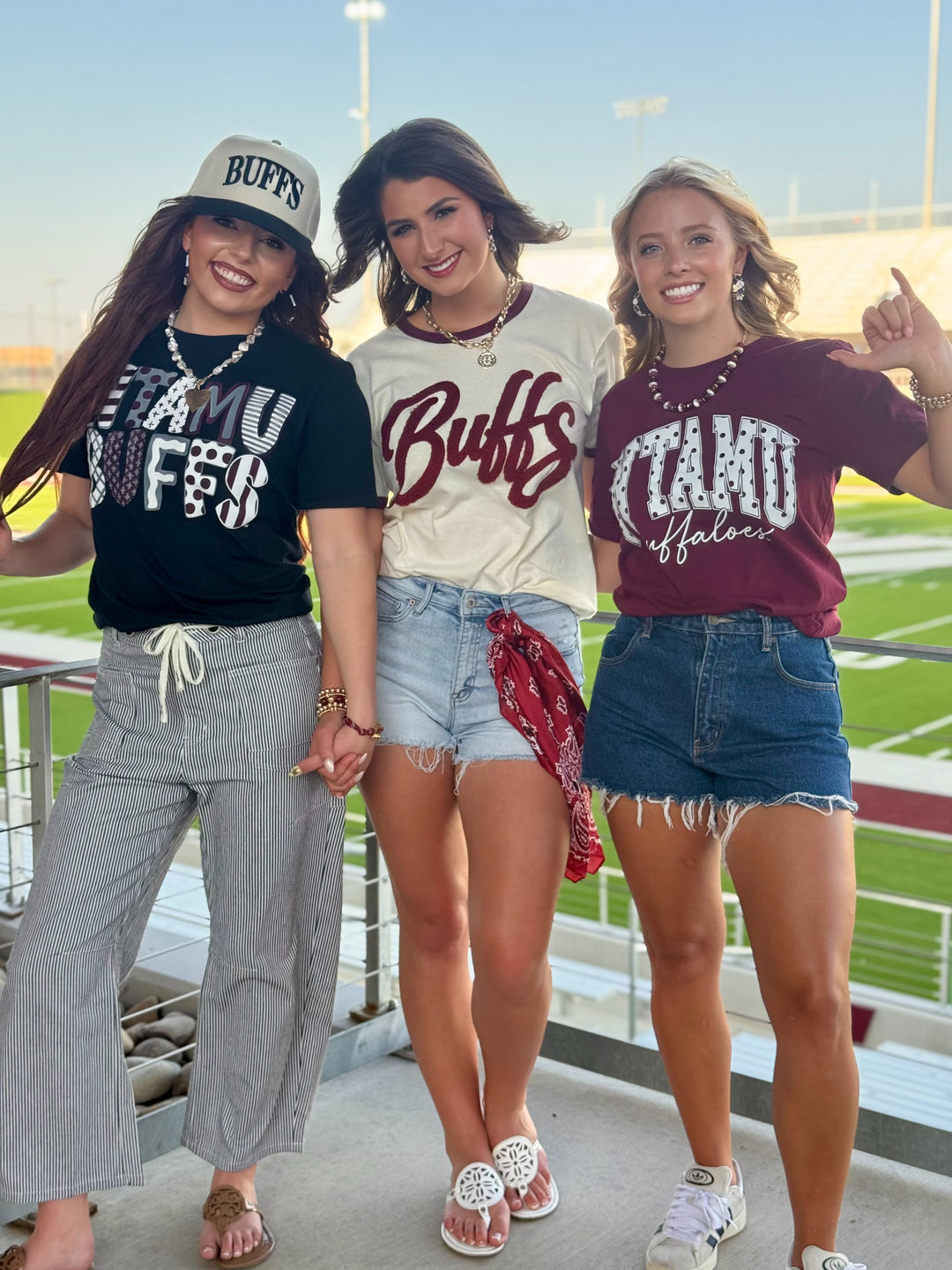 WTAMU Buffaloes Polka Dot Tee