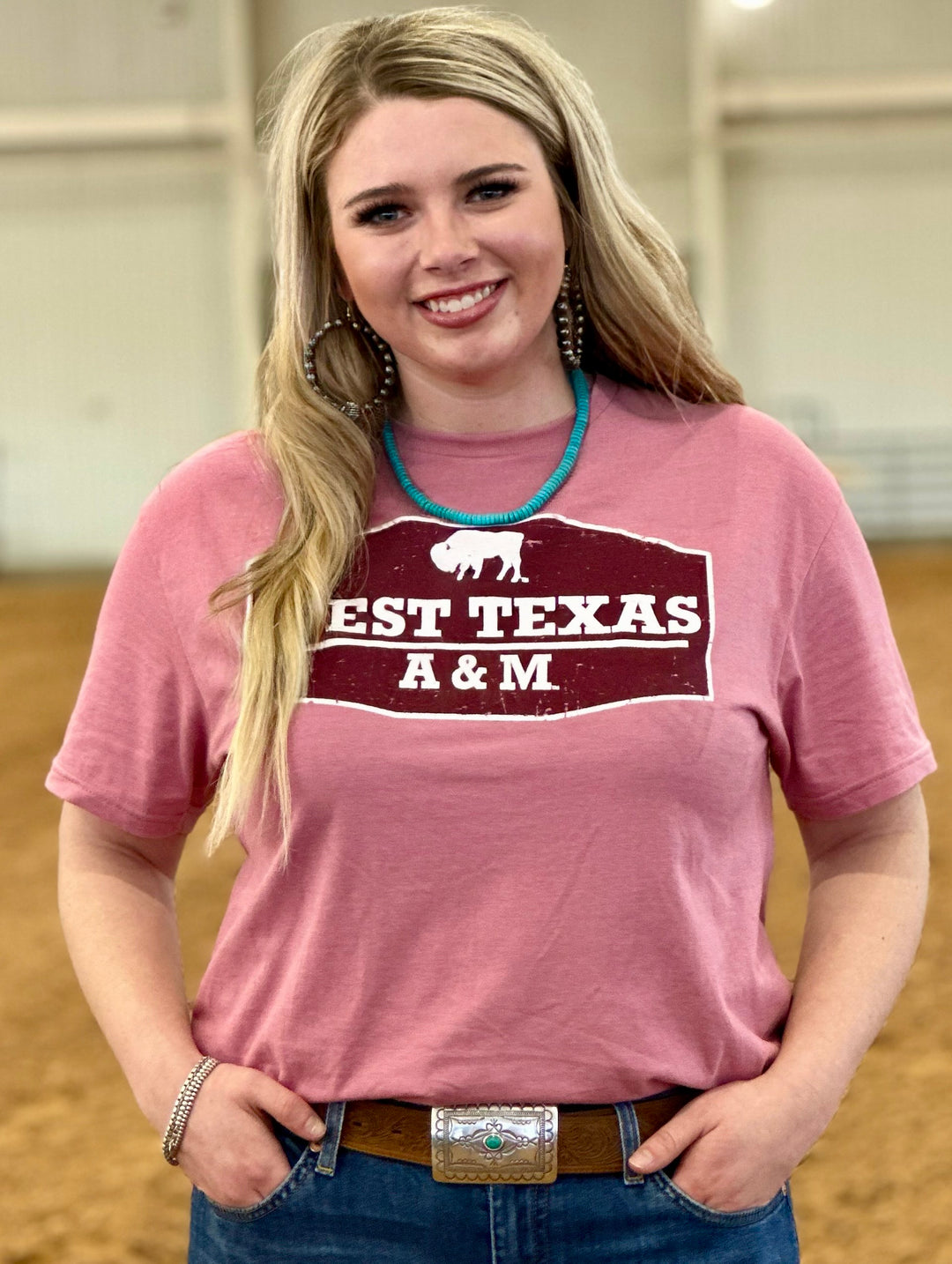 West Texas A&M Buckle Tee