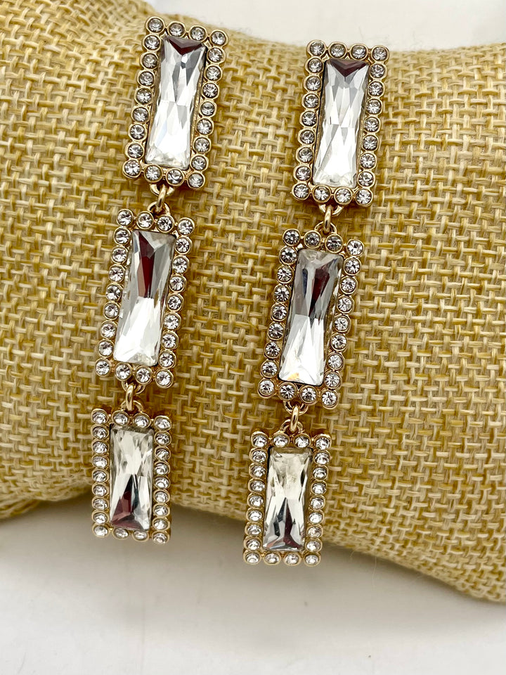 Tiffany Rhinestone Earrings