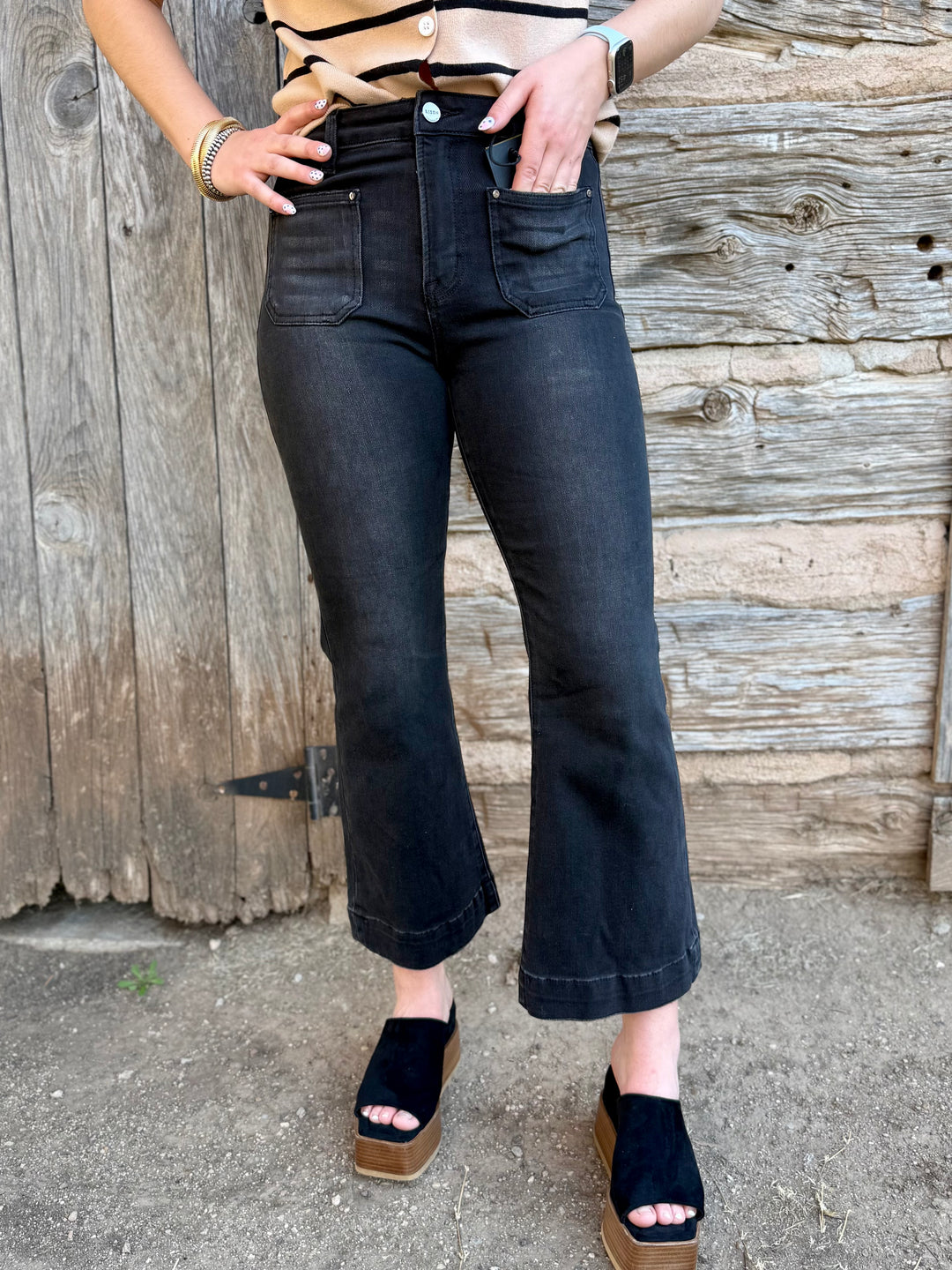 Poppy Jean Poppy High Rise Cropped Jean by Risen – Blessed Buffalo Boutique