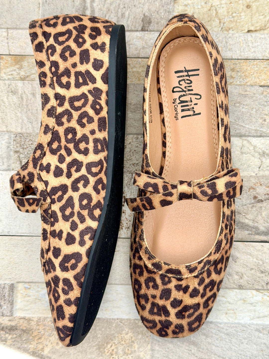 Layover Leopard Flat by Corkys