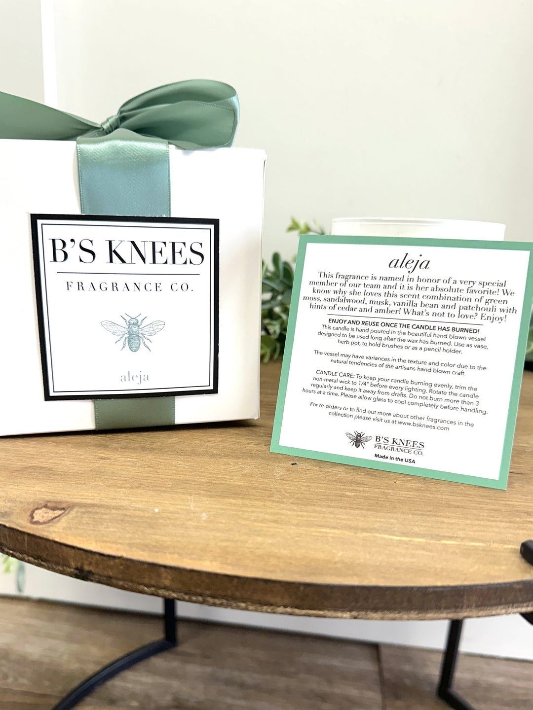 B's Knees Single Wick Candles