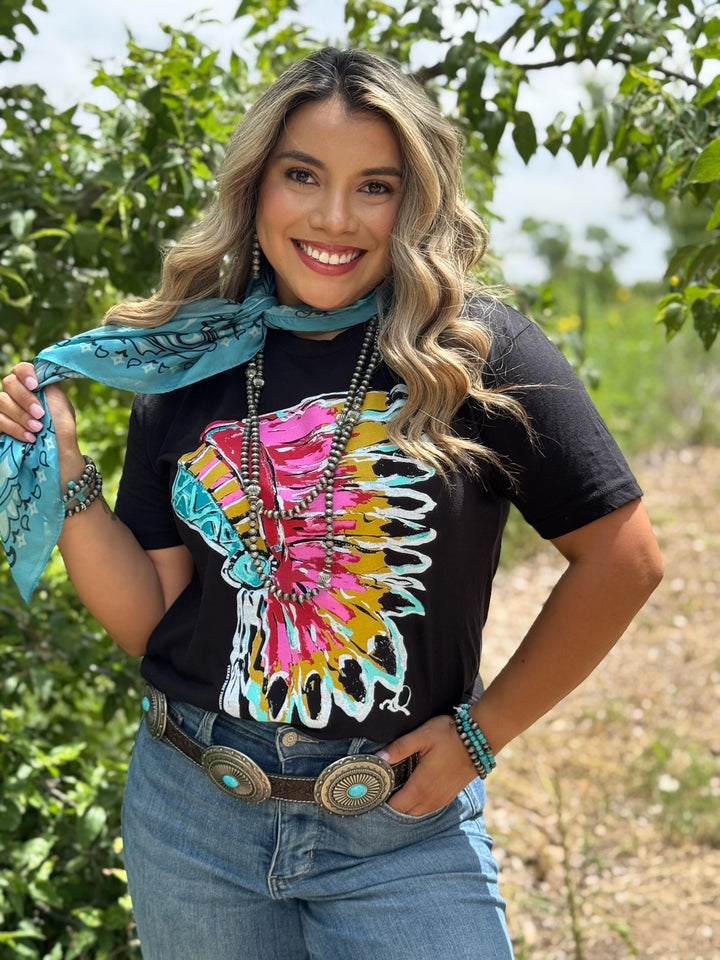 Callie's Headdress Tee by Texas True Threads
