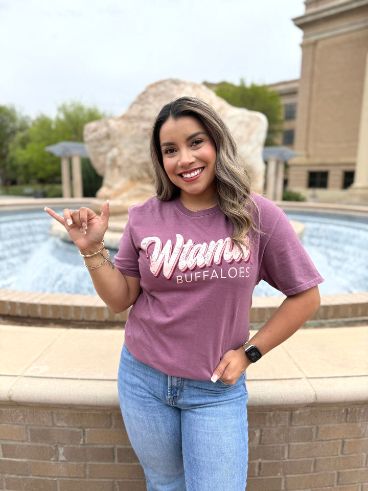 WTAMU Stacked Tee